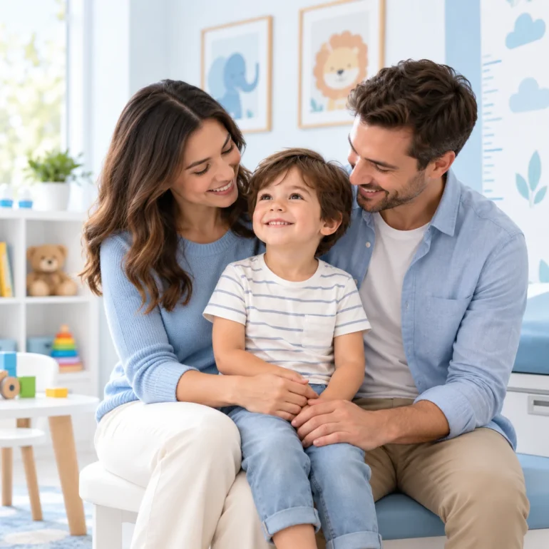 Chequeo infantil — imagen de demostración de Pediatría