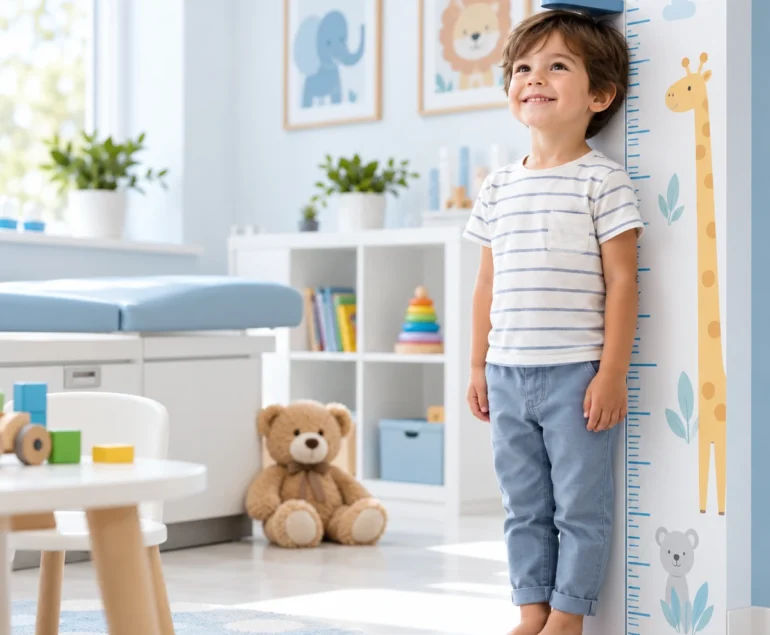 Control de niño sano — imagen de demostración de Pediatría
