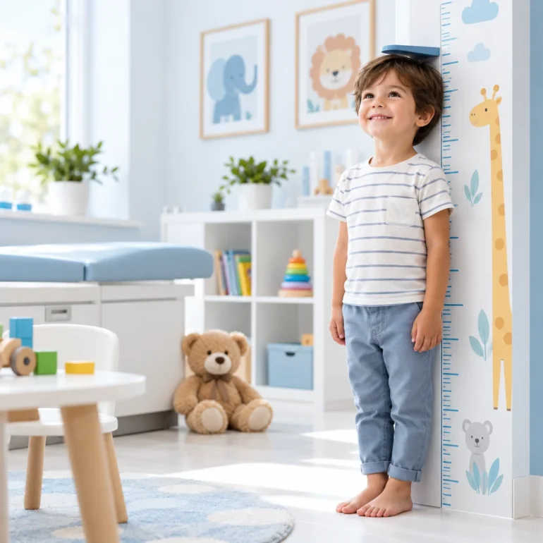 Control de niño sano — imagen de demostración de Pediatría